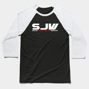 SJW Social Justification Warrior Baseball T-Shirt